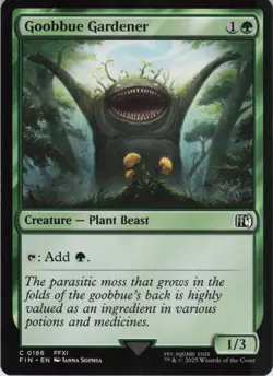 Goobbue Gardener C FINAL FANTASY 188 NM MTG - Image 1
