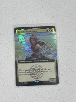 SDCC 2025 Magic the Gathering Avatar Katara the Fearless Promo Card One Card - Image 1