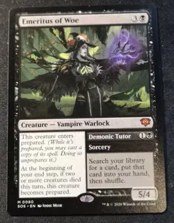 Emeritus Of Woe - SOS - MTG - NM - EN - 0080 - Image 1
