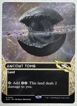 MTG Ancient Tomb M0001 Borderless Edge of Eternities: Stellar Sights NM Non Foil - Image 1
