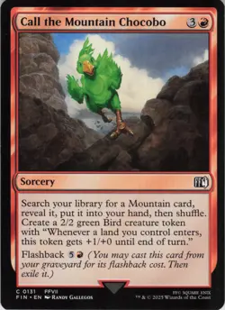 Call the Mountain Chocobo C FINAL FANTASY 131 NM MTG - Image 1