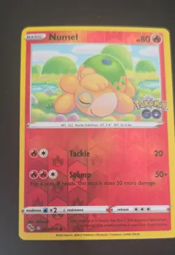 Numel 013/078 Pokemon GO Reverse Holo - Image 1