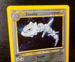 Pokemon Neo Genesis RARE 1st Edition Holo Steelix 15/111. EX/Near-Mint Cond - Image 4