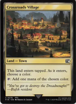 Crossroads Village C FINAL FANTASY 276 NM MTG - Image 1
