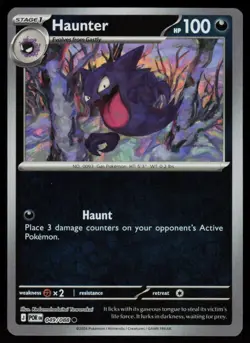 Haunter 049/088 Common Perfect Order Pokemon Reverse Holo Near Mint - Image 1
