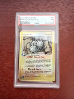 Pokemon EX Dragon Magneton 17/97 Reverse Holo PSA 7 - Image 1