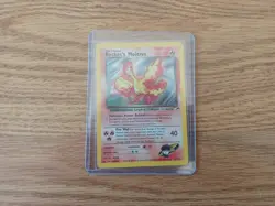 Rocket's Moltres 12/132 Holo Rare Gym Heroes Pokemon Moderately Played - Image 1