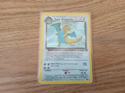 Pokemon Team Rocket Dark Dragonite 5/82 - Team Rocket (TR) Heavily Played - Image 1