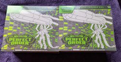 LOT OF 2 - Pokemon Mega Evolution Perfect Order ETBs - FACTORY SEALED - Image 1