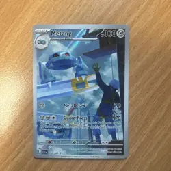 Pokemon TCG: Metang 094/086 Me04: Chaos Rising Holo - NM Pack Fresh - Image 1