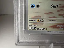 2025 POKEMON DRI EN-DESTINED RIVALS ILLUSTRATION RARE #194 MISTY'S LAPRAS PSA 9 - Image 3