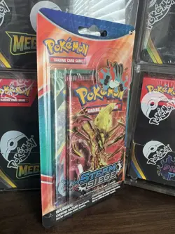 FACTORY SEALED- Pokemon XY Roaring Skies & Steam Siege 2 Pack Blister W/ Pin - Image 3