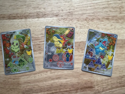 Pokemon TCG: First Partner Illustration Collection Series 2 - JOHTO GEN 2 SET - Image 1