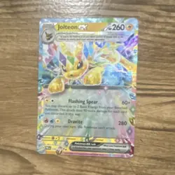 Pokemon Jolteon ex Double Rare SV: Prismatic Evolutions 030/131 Holo 260HP - Image 1