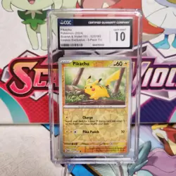 CGC 10 Pikachu 025/165 Reverse Holo Costco Exclusive - 151 - Pokemon -SHIPS FAST - Image 1