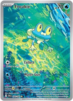 Froakie 088/086 Full Art Holo Rare Chilling Reign Pokemon TCG English 2021 - Image 1