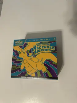 Pokemon Ascended Hero’s ETB Sealed New box - Image 2