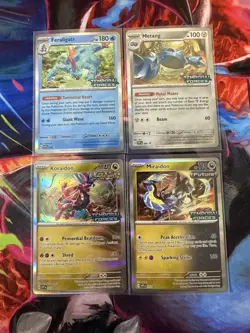 Pokemon Temporal Forces Build & Battle Promo Lot of 4. SV Promo 89 90 91 92 - Image 1