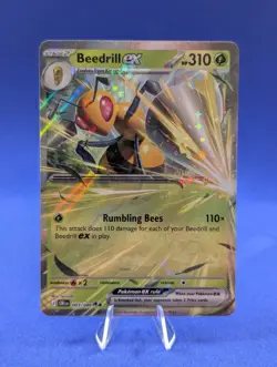 Pokemon TCG - Chaos Rising - Beedrill ex - 003/086 - Image 1