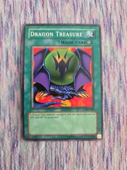 Yugioh Dragon Treasure (Sdj-028 Lob-092) - Image 1