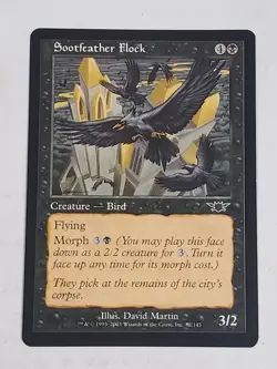 MTG Sootfeather Flock (Legions/Black/C) - BGM - Image 1