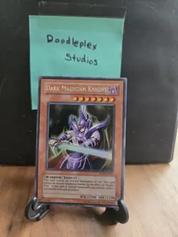 Dark Magician Knight Secret Rare Near Mint ROD-EN001 Reshef of Destruction - Image 1