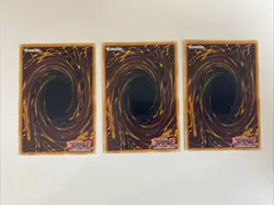 Yugioh Simultaneous Equation Cannons x 3 - Prismatic Secret Rare NM Free Holo A - Image 2