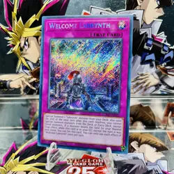 Yugioh Welcome Labrynth BLMR-EN102 Secret Rare 1st Ed Near Mint - Image 1
