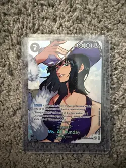 One Piece Ms All Sunday SP OP16 Alt Art The Time of Battle English Ready to ship - Image 1