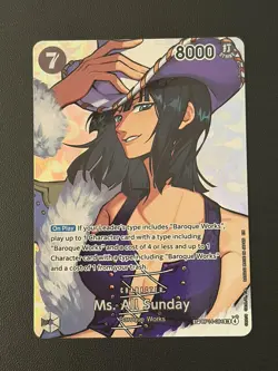 One Piece Ms All Sunday SP OP16 Alt Art The Time of Battle English Ready to ship - Image 4