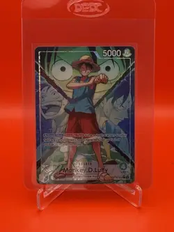 Bandai One Piece Card Game Monkey D. Luffy Alt Art Holo Leader OP16-022 EN - Image 1