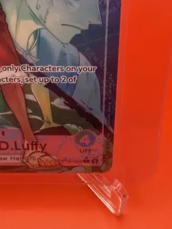 Bandai One Piece Card Game Monkey D. Luffy Alt Art Holo Leader OP16-022 EN - Image 5