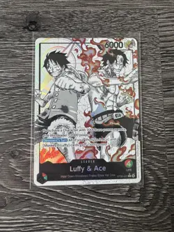Luffy and Ace Parallel Alt Art Starter Deck EX: Luffy & Ace ST30-001 English NM - Image 1