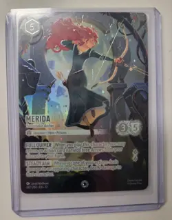 Disney Lorcana Merida Formidable Archer 242/204 Enchanted Foil English - Image 1
