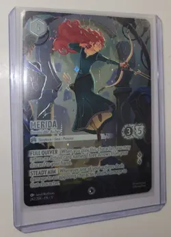 Disney Lorcana Merida Formidable Archer 242/204 Enchanted Foil English - Image 2