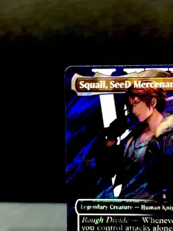 2025 MTG Final Fantasy SQUALL, SEED MERCENARY (Character Surge Foil) #0547 * NM - Image 2