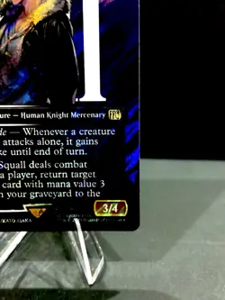 2025 MTG Final Fantasy SQUALL, SEED MERCENARY (Character Surge Foil) #0547 * NM - Image 4