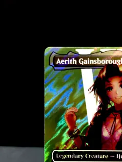 2025 MTG Final Fantasy AERITH GAINSBOROUGH (Character Surge Foil) #519 * NM - Image 2