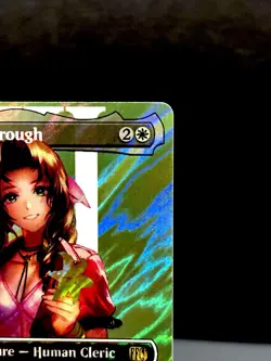 2025 MTG Final Fantasy AERITH GAINSBOROUGH (Character Surge Foil) #519 * NM - Image 3