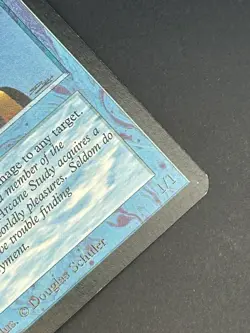 Alpha Prodigal Sorcerer - Lightly Played LP - 1993 MTG - Douglas Shuler Art - Image 5