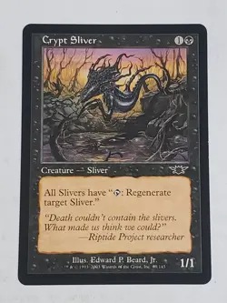 MTG Crypt Sliver (Legions/Black/C) - BGM - Image 1