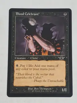 MTG Blood Celebrant (Legions/Black/C) - BGM - Image 1