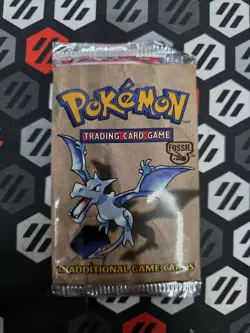 Aerodactyl 1999 Pokemon Base Set Booster Pack 20.46g FACTORY SEALED - Image 3