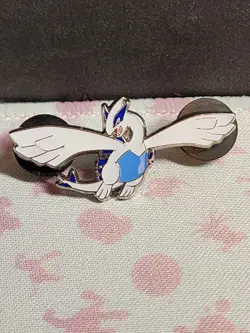 Lugia Metal Enamel Pin Crown Zenith Collection Pokemon - Image 2