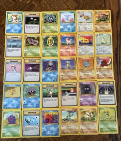 Vintage Pokemon Lot | 30 Cards| Commons/Uncommon | WOTC | Base,Fossil,Jungle - Image 1
