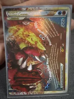 Pokemon Kyogre & Groudon Legend (Bottom) 88/90 Undaunted Holo 2010 Not Graded - Image 1