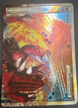 Pokemon Kyogre & Groudon Legend (Bottom) 88/90 Undaunted Holo 2010 Not Graded - Image 2