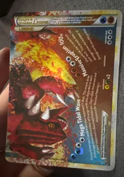 Pokemon Kyogre & Groudon Legend (Bottom) 88/90 Undaunted Holo 2010 Not Graded - Image 3