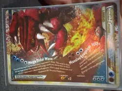 Pokemon Kyogre & Groudon Legend (Bottom) 88/90 Undaunted Holo 2010 Not Graded - Image 5