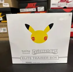 Pokemon Celebrations TCG Elite Trainer Box ETB Pokemon SEALED - Image 1